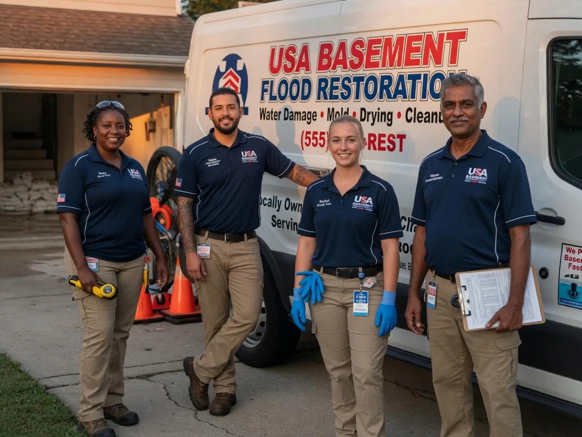 Basement Flood Cleanup company in East Bernard, TX