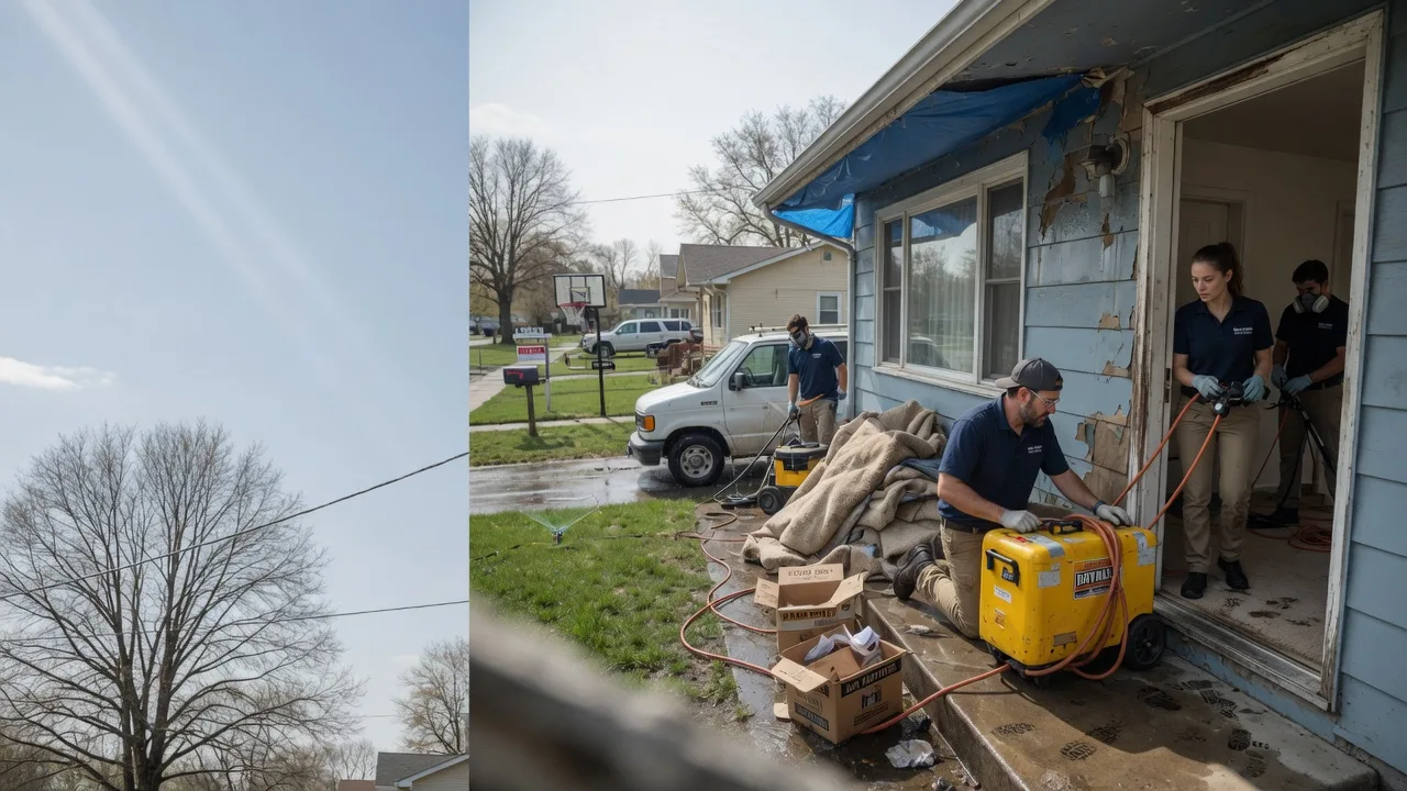 Basement Flood Cleanup in East Bernard, TX near me